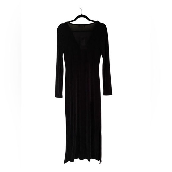 NwT Band of the Free Slinky Black Annabelle Whimsigoth Witchy Party Dress Size M - Picture 7 of 11